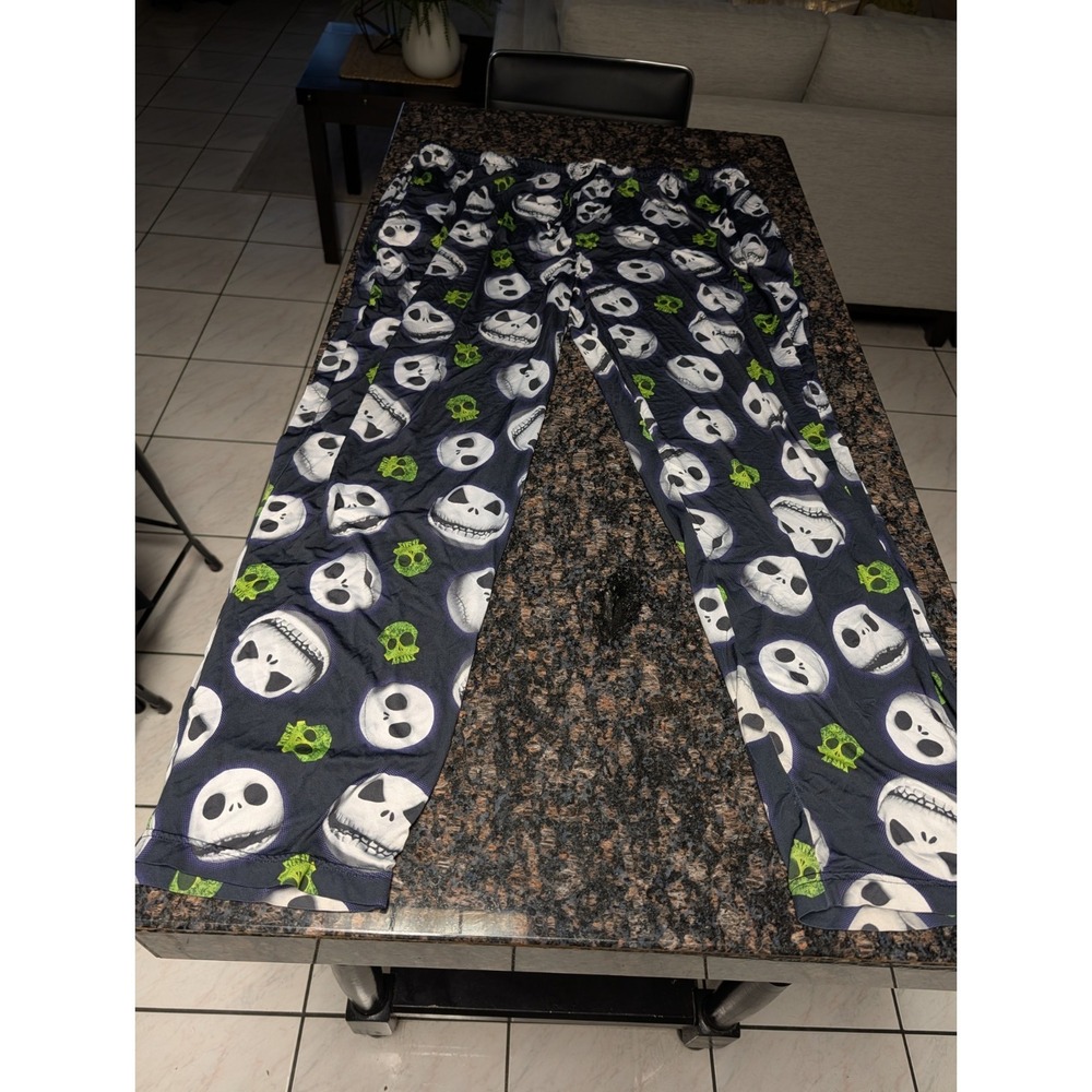 Nightmare Before‎ Christmas Pajama Pants Adult XXL Jack Skellington Mens RARE